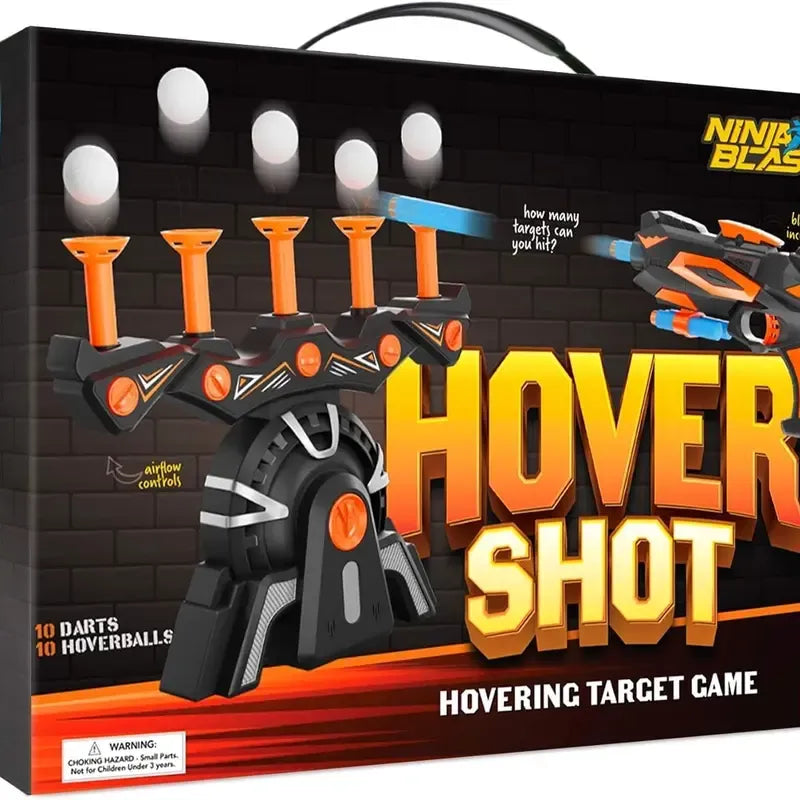 Hover Shot Shooting Toy for Kids - Ball Target Game for Nerf Guns Cool Birthday Gifts Toys for Boys Age 6+ Year Old Boy Best Teenage Gift Idea - Gun, Targets & Darts, Teenage Boy Gifts, Foam Balls