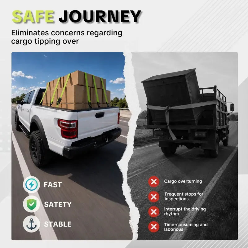 SEESE Sturdy Retractable Ratchet Straps 1"x 11 ft-1550 LB Break Strength Cargo Straps for Moving Appliances, Lawn Equipment, Motorcycle Green ,Halloween gifts